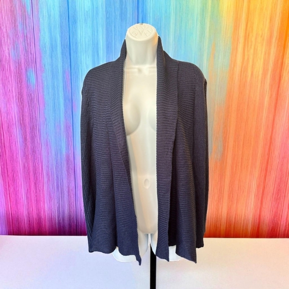 Zara - Cardigan Navy Blue - Sz M - Picture 2 of 8